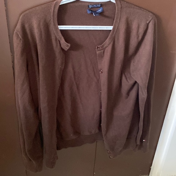 Tommy Hilfiger Pima Cotton Blend Cardigan - Picture 3 of 6